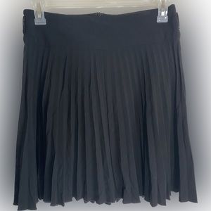 Vintage 90s MKM designs black pleated goth Wednesday Addam’s skirt size 3/4